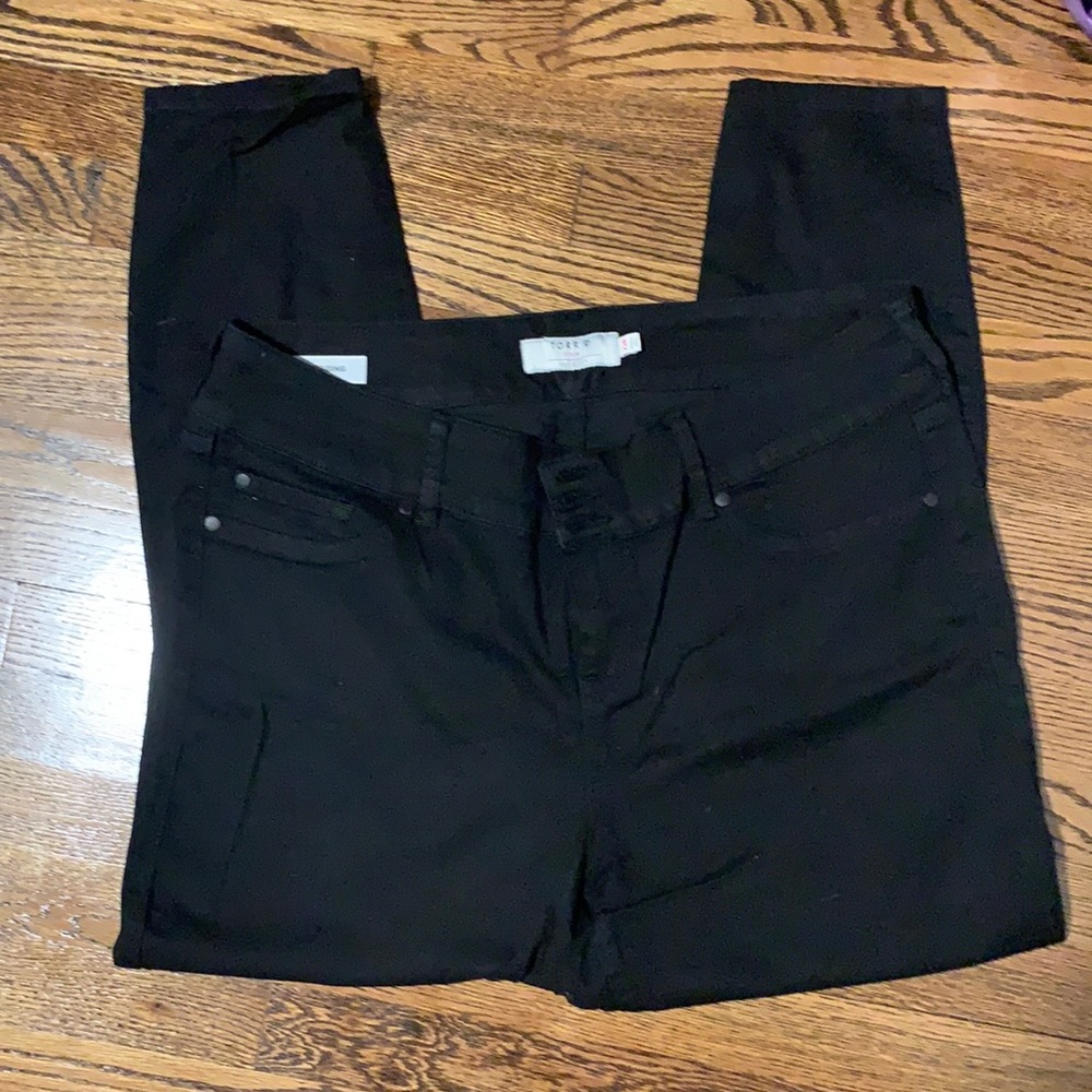 Torrid Super Stretch Black Jeggings